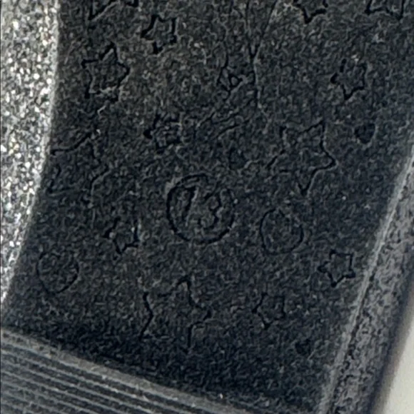 Sparkly Black Ballet Flats - Picture 7 of 8